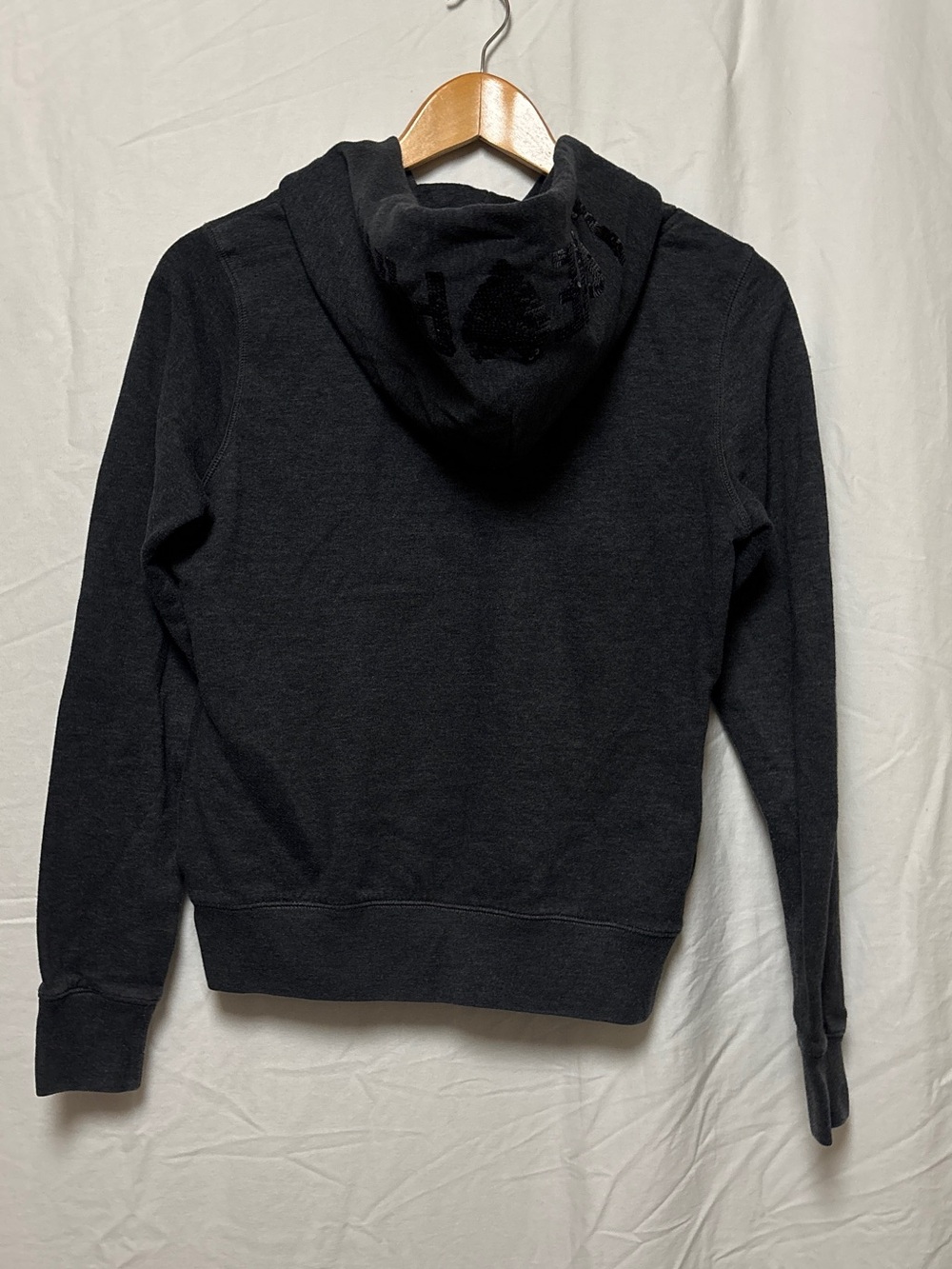 Victoria Secret PINK dark grey and black iconic sequins hoodie 2000’s - Picture 3 of 6